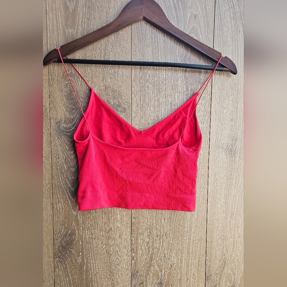 Free People Intimately Scarlet Ribbed Top - Picture 2 of 3